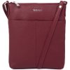 Segali dámska kožená crossbody kabelka 7001 B bordo
