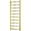 MEXEN - Bolt vykurovací rebrík/radiátor 1200 x 500 mm, 251 W, zlatá W126-1200-500-00-50