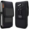 Puzdro / obal na iPhone 6 PLUS / 7 PLUS / 8 PLUS / 11 Pro Max / Samsung S10 Plus / A50 / A32 5G čierny univerzálny - OXFORD Case