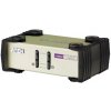 Aten CS-82U-AT 2-Port PS/2-USB KVM Switch, 2x Custom KVM Cable sets, Non-powered