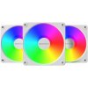 Montech Fan GF120 V2 ARGB PWM bílá sada 120mm ventilátorů (3 ks)