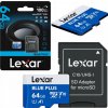 Lexar microSDHC Blue Plus 64GB LMSBLPL064G-BNANG