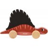 Drevené auto na tlačenie Dinosaurus Spinosaurus Dino Janod