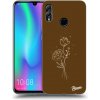 Picasee ULTIMATE CASE pro Honor 10 Lite - Brown flowers