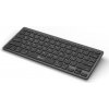 C-TECH Klávesnice KB-120S Dual mode, bezdrátová, BT5.0 + 2,4GHz, USB nano receiver, CZ/SK KB-120S