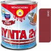 NOVOCHEMA SYNTA 2v1 syntetická jednovrstvová antikorózna farba na kov 2v1 0.75 kg 8440 - Červenohnedá