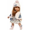 Llorens 53555 Nicole – reálna bábika s mäkkým látkovým telom – 35 cm 8426265535552