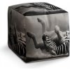 Sablio Taburet Válajúca sa zebra: 40x40x40 cm