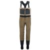 Grundéns Prsačky Men´s Boundary Zip Stockingfoot Wader Stone/Otter - Large Tall 42-44,5