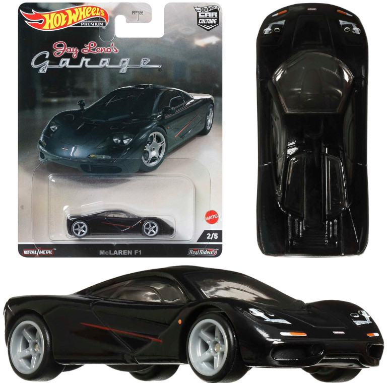 Mattel Hot Wheels Premium Car Culture Jay Lenos Garage Mclaren F1