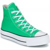 Converse Členkové tenisky CHUCK TAYLOR ALL STAR LIFT PLATFORM Zelená