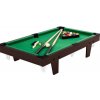 Mini biliardový stôl GamesPlanet® MICRO, hnedý