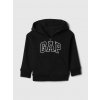 GAP Baby mikina s logom Čierna 3YRS Čierna Čierna