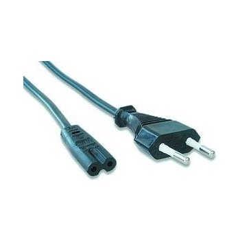 Kabel GEMBIRD síťový 1,8m VDE 220/230V napájecí notebook 2 pin