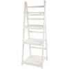 Verk 27397 Stojan na kvety 4 police 107 x 40 cm biely