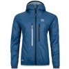 Ortovox Swisswool Piz Boe Jacket W sea surface S; Modrá bunda