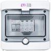 ETI Elektroelement, d.o.o. DC rozvádzač pre fotovoltiku ETI RFVE-DC1-1-T12 (1-string) - T1+T2, 16A