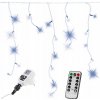 VOLTRONIC svetelný dážď 15 m 600 LED studená biela
