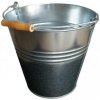 138986 Vědro pozinkované 12 l, s dřevěnou ručkou
