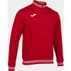Joma Tréningová mikina CAMPUS III SWEATSHIRT 1/2 ZIPPER RED Veľkosť: 3XL