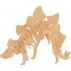 Woodcraft Drevené 3D puzzle Stegosaurus 29 cm J016