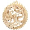 Woodcraft Drevené 3D puzzle Fénix a drak