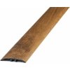 Egibi , Podlahová prechodová lišta Multi Golden 1,2m, 1200x40 mm, hnedá 318994-162688