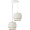 Belis Luster na kábli BOHO 2xE27/60W/230V biela H0185 + záruka 3 roky zadarmo