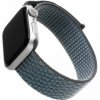 Fixed Nylon Strap Nylonový remienok na princípe suchého zipsu pre Apple Watch 38/40/41 mm, tmavo - šedý FIXNST-436-DBGR