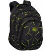 Školský batoh s viacerými priehradkami CoolPack čierny, viacfarebný, zelený 28 l