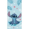 JERRY FABRICS Osuška Lilo a Stitch Blue Bavlna - Froté, 70/140 cm