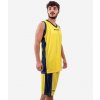 KIT POWER INTERLOCK basketbalový set žltá-modrá 2XL