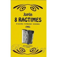 8 RAGTIMES by Scott JOPLIN accordion / akordeón