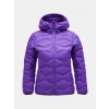 Peance w helium down hood jacketk performa fialová