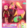 CreativeToys Bábika jazdkyňa na koni 15 cm s doplnkami