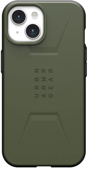 UAG Civilian iPhone 15 Plus - olivové