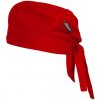 Kuchárska čiapka Denny´s Bandana 100% bavlna pánska aj dámska - farba červená, veľkosť UX
