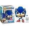 Funko POP! 1036 Games: Sonic The Hedgehog - Sonic With Chao Flocked Special Edition
