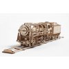 Ugears 3D puzzle Parní lokomotiva s vagónem 443 ks