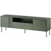 Cama EF TRESSE RTV skříň 180x40x54,5 matná zelená