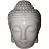 Aromalampa Hlava Budha biela