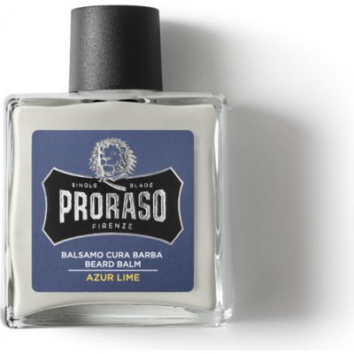 Proraso Beard Balm Azur Lime - balzám na bradu s vôňou limetiek a pomarančov, 100 ml