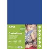Farebný papier A4 170 g - tmavomodrý 50 ks