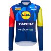 Replika Santini Lidl-Trek LS Tmavomodrá/Žltá