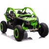 LEAN CARS Elektrická bugina - Maverick CAN-AM Turbo RS STRONG AIR - zelená - 4x200W - BATÉRIA - 2x24V7Ah - 2026