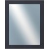 DANTIK - Zrkadlo v rámu, rozmer s rámom 40x50 cm z lišty 4020 šedá (2768)