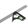 Uholník Strend Pro FSC-13, 300 mm, stolársky, s vodováhou