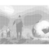 ZUTY Bodkovanie - POLNOČNÝ FUTBAL NA ŠTADIÓNE Rámovanie: vypnuté plátno na rám, Rozmer: 80x100 cm
