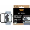 PanzerGlass Tvrdené sklo UWF METALLIC pre Apple Watch 11/10 42 mm, čierna, čierna PG38147