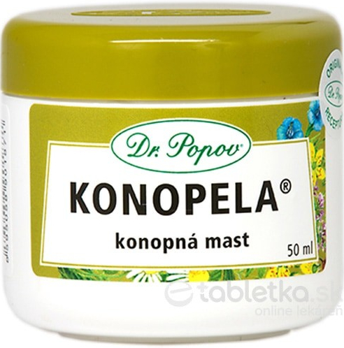 Dr.Popov Konopela konopná masť 100 ml